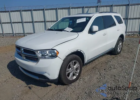 2013 Dodge Durango Sxt from USA, damaged, VIN 1C4RDJAG8DC572242